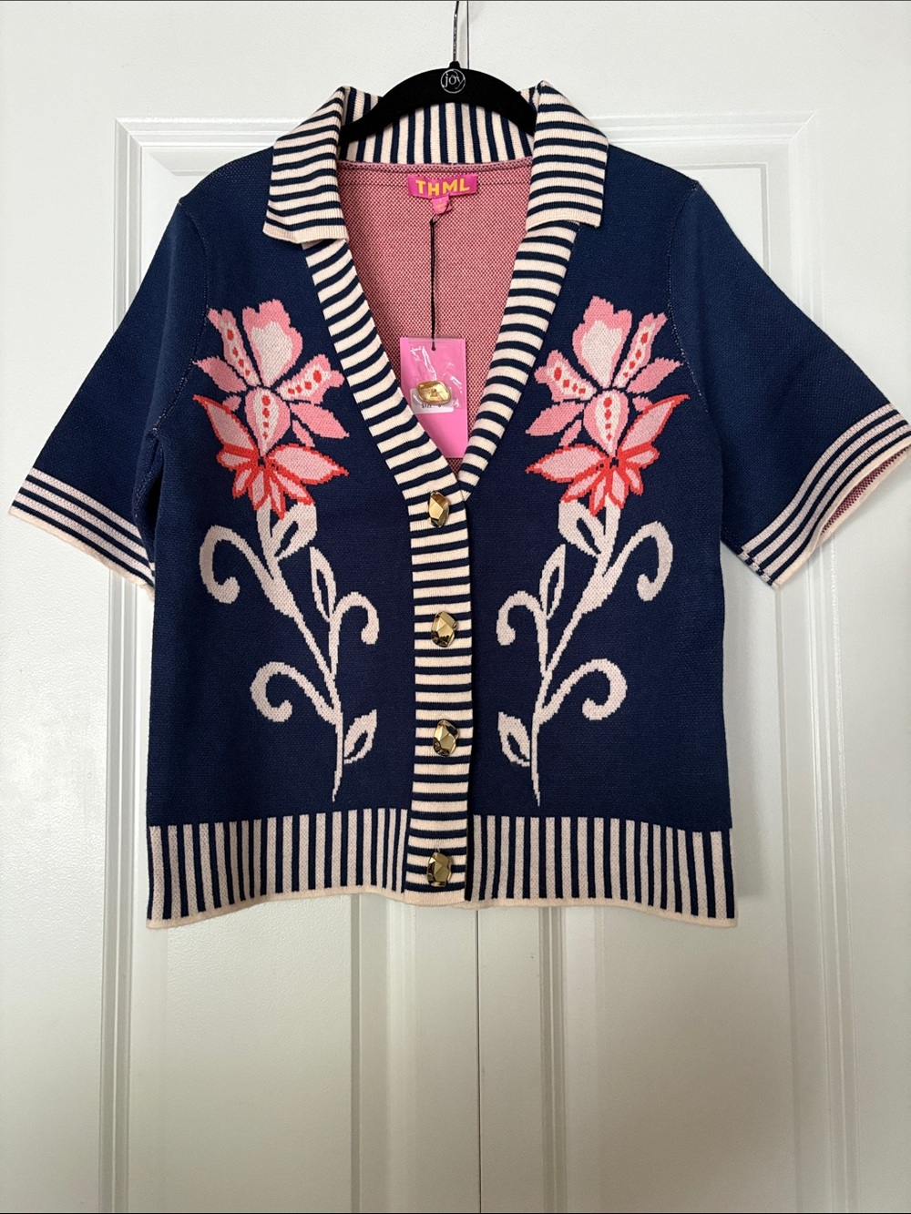 THML Riley Floral Cardigan Top - Picture 4 of 7